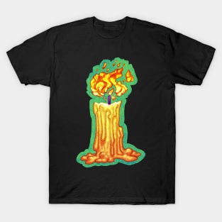 Halloween Candle T-Shirt